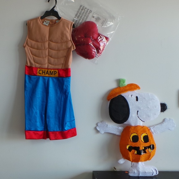 halloween boxing gloves